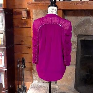 Sachi + Babi unusual silk top